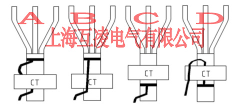 零序電流互感器正確的接地安裝方式